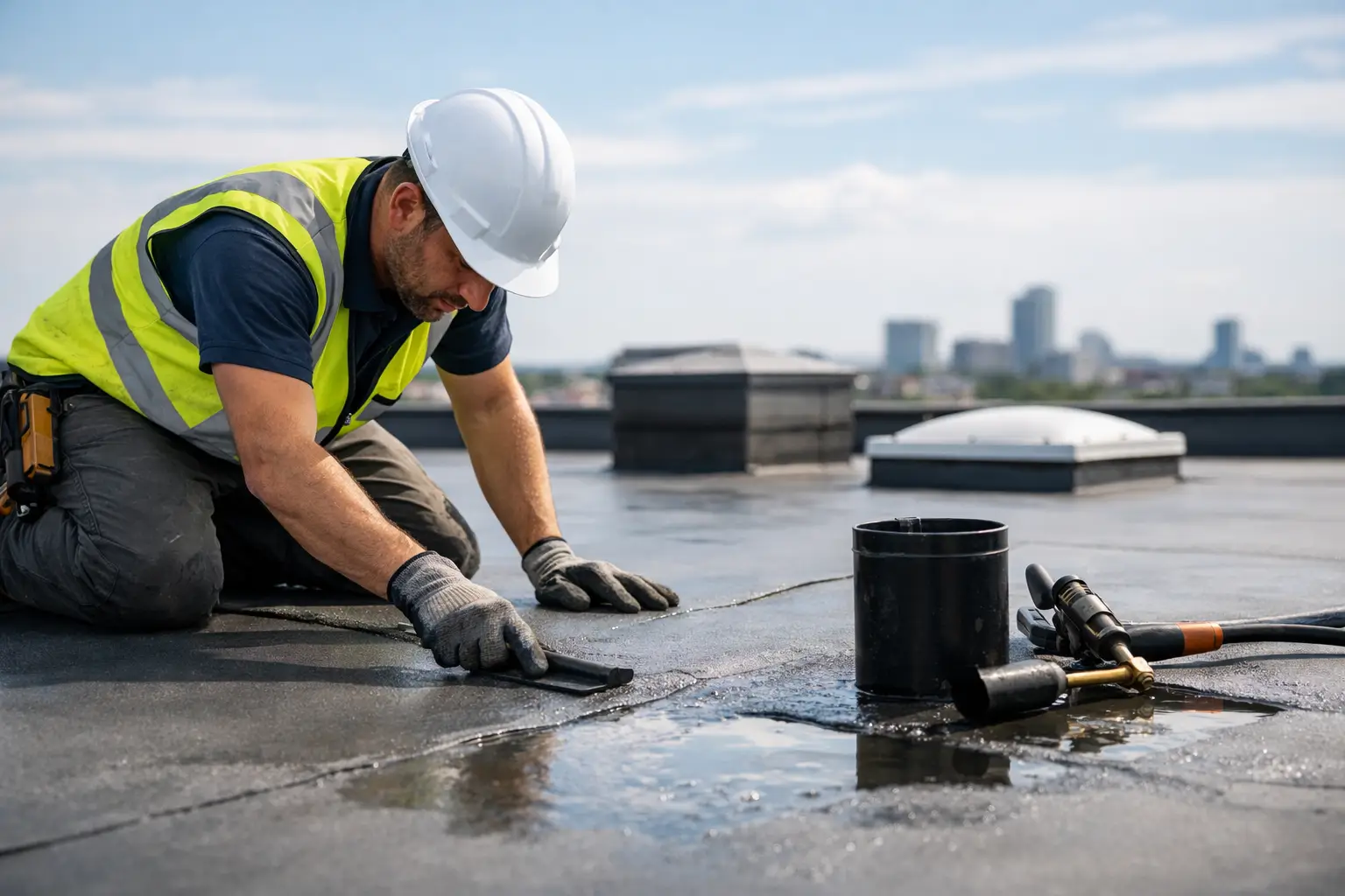 How to Maintain Flat Roofs and Avoid Leaks